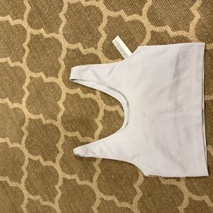 Purple Ribbed Work Out tank